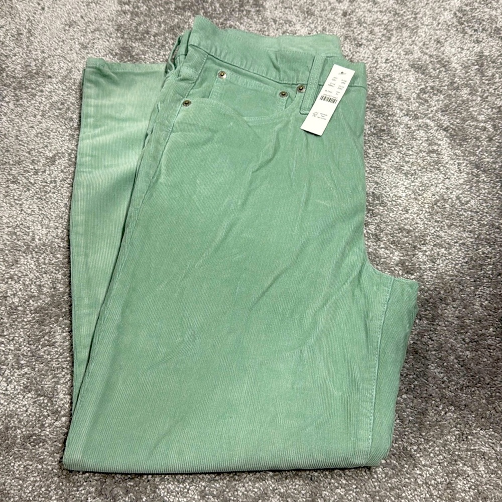 NWT JCREW VINTAGE SLIM STRAIGHT CORDS SIZE 31(12)